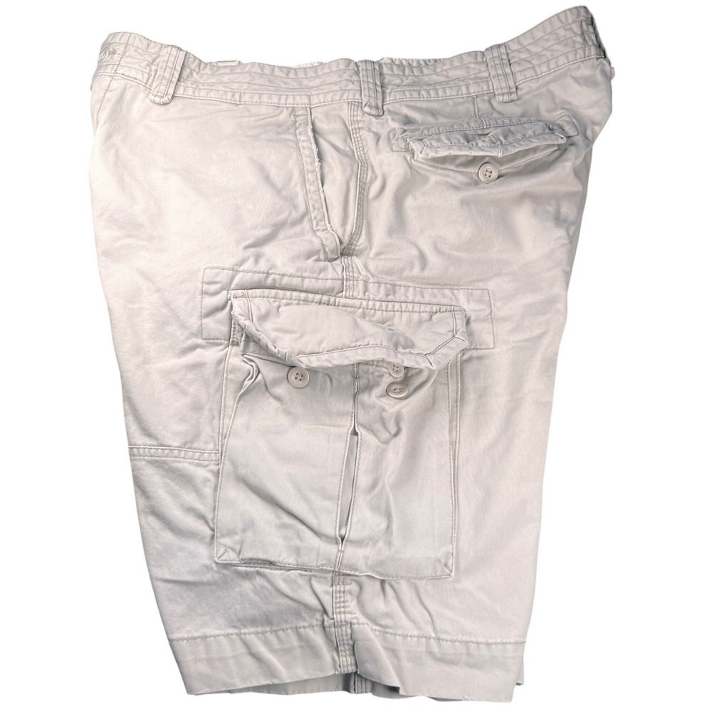 Polo Ralph Lauren Cargo Shorts Mens 38 Gray Classic Chino Cotton Utility Pocket